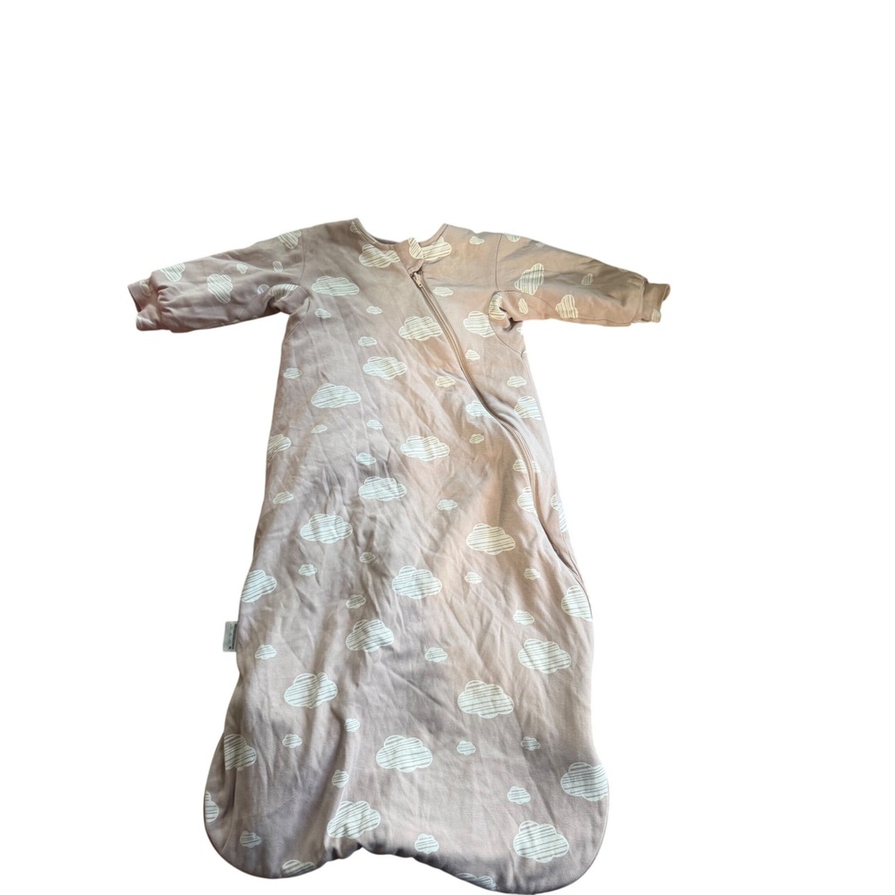 Kaiya Baby Organic Cotton Camel Wool Sleep Sack 2.5 TOG Clouds Pink 18-3T